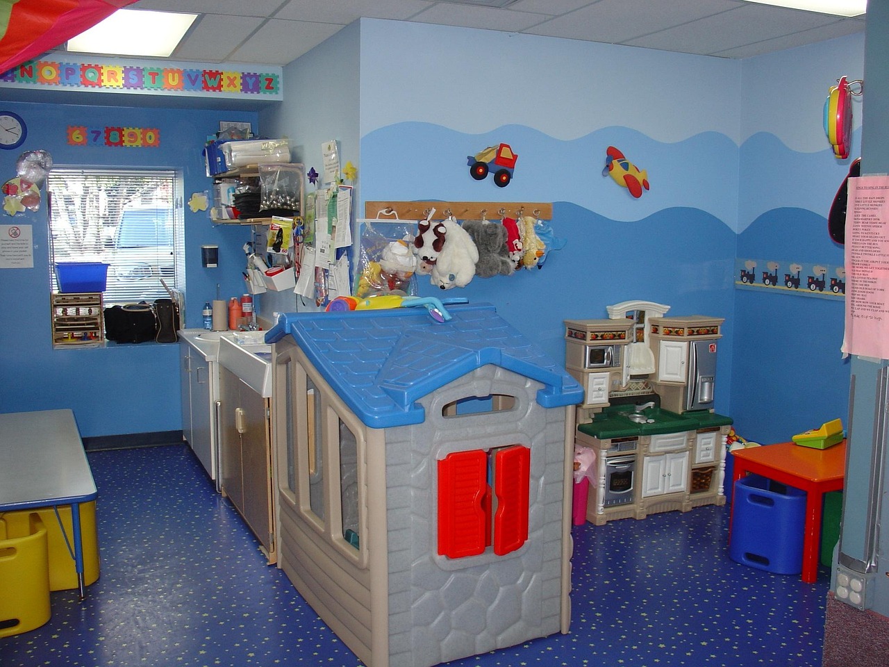 toddler room, play kitchen, kindergarden, preschooler room, playroom, play, room, kids, nursery, blue kitchen, blue room, kindergarden, kindergarden, kindergarden, kindergarden, kindergarden, playroom, playroom